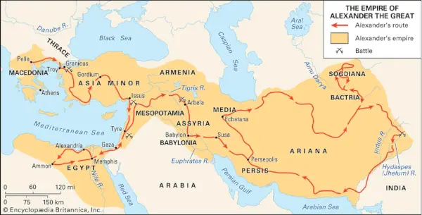 Netflix-vita Alexander The Great Minden rossz Birodalom Map.webp