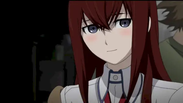 Kurisu blushing