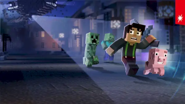 „Minecraft“ istorijos režimas „Netflix Interactive Special.webp