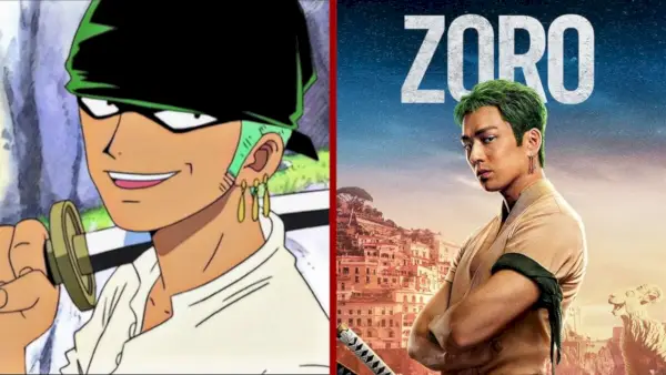 Mackenyu Zoro Anime Canlı Aksiyon Tek Parça Karşılaştırması