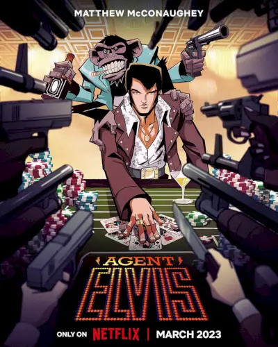 La temporada 1 del agente de animación para adultos de Elvis llegará a Netflix en marzo de 2023 Poster.webp