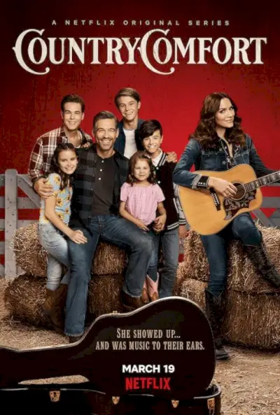 Netflix Sitcom Country Comfort sezona 1. Napovednik igralske zasedbe in Netflixov plakat z datumom izida