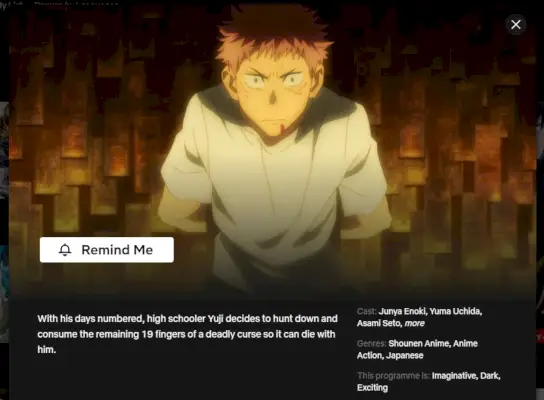 Jutjutsu Kaisen Netflix maio de 2024.webp