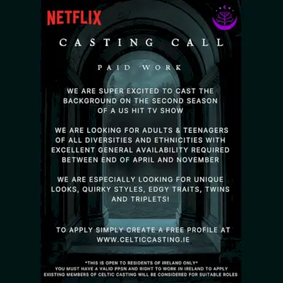 Casting Call for Wedneday Season 2.webp