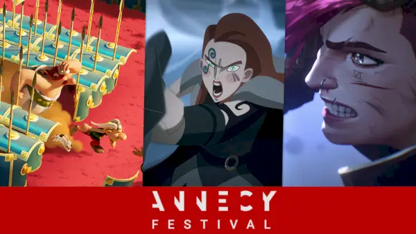 Filme 'Somrak bogov', 'Asterix in Obelix' in 'Wallace in Gromit', ki jih je predstavil Netflix na filmskem festivalu v Annecyju 2024