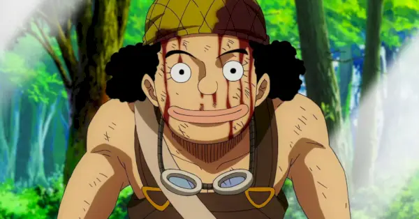 Usopp gülümsüyor