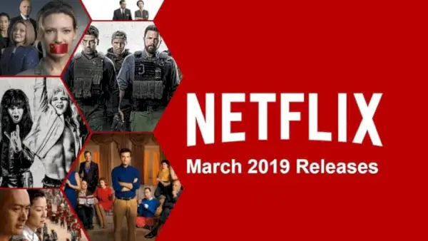 Netflix kommer snart mars 2019