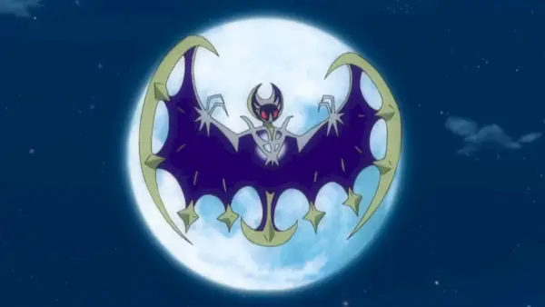 Lunala na frente da lua