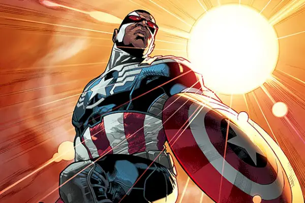 Sam Wilson kapteeni Amerikan roolissa