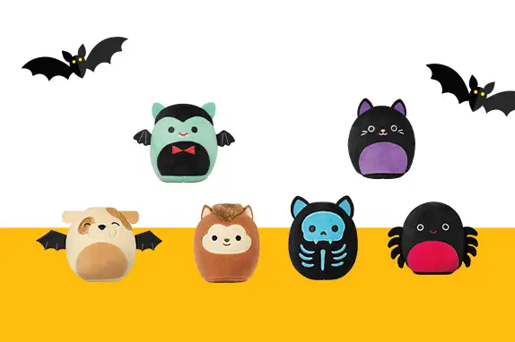 Mamma, possiamo andare da McDonald's per questi Squishmallow di Halloween?