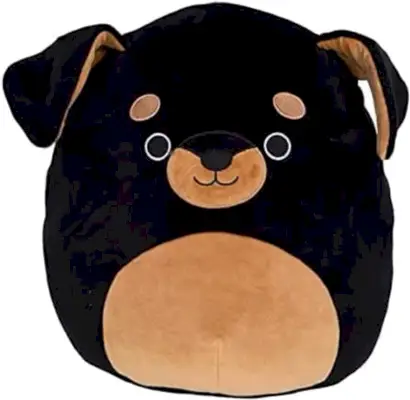 En rottweiler Squishmallow