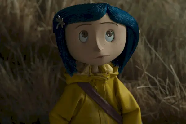 Coraline en la película animada stop-motion