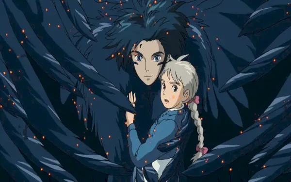 Howl and Sophie in Howl