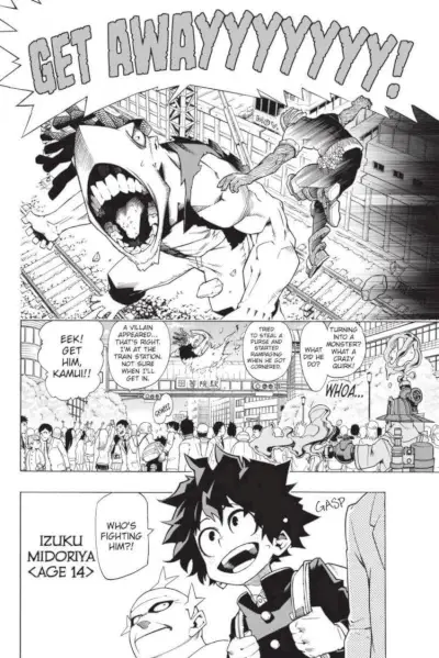 Deku primer capítol