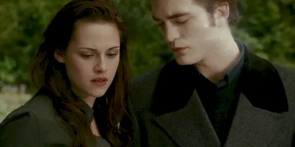 Edward en Bella in een van Bella