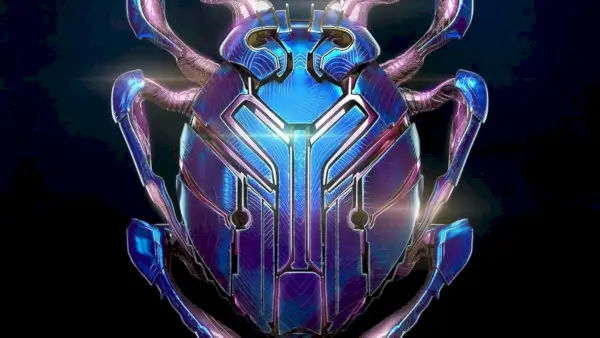 Blauer Käfer-Skarabäus von Blue Beetle Poster