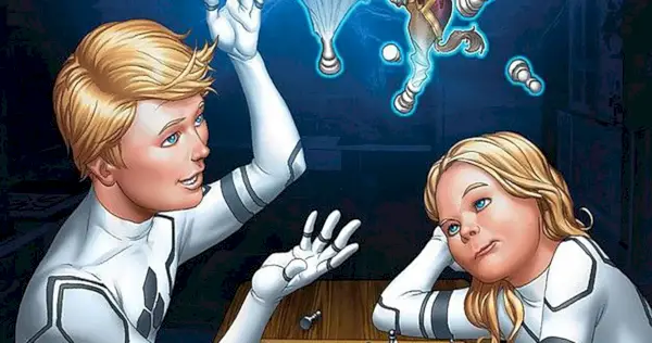 Franklin og Valeria Richards