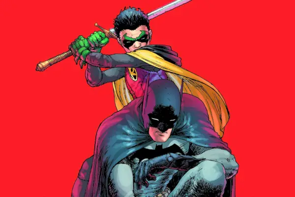 Damian Wayne i Batman Bruce Wayne