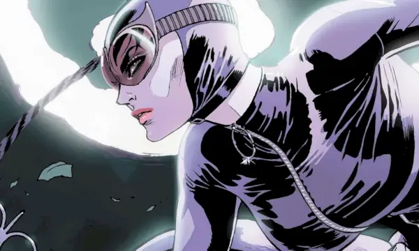 Catwoman in het maanlicht in DC Comics