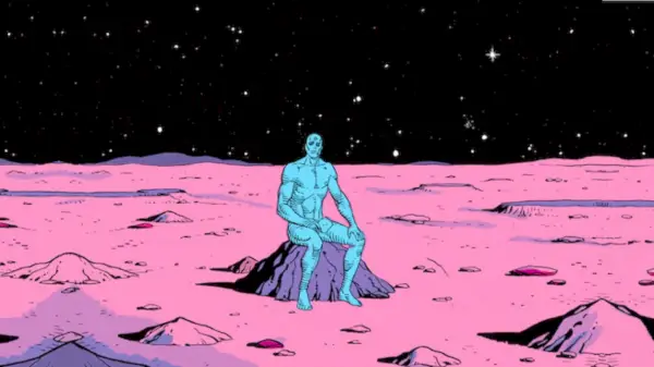 Dr. Manhattan v komikse Watchmen