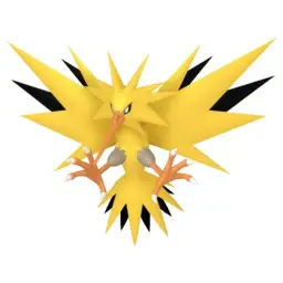 Блестящ Zapdos в Pokémon.