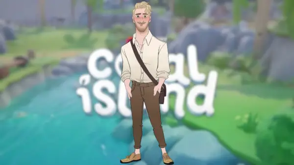 Scott bloost op Coral Island