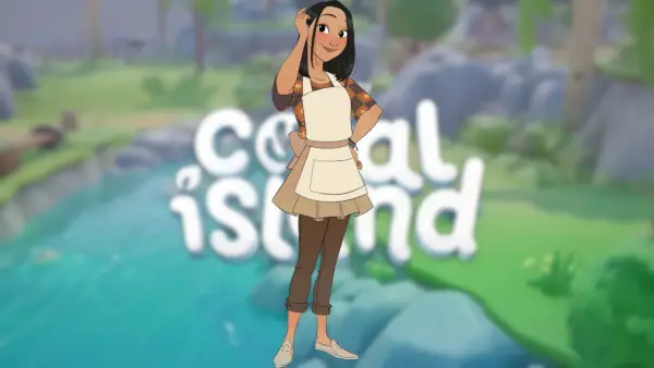 Eva arrossisce a Coral Island