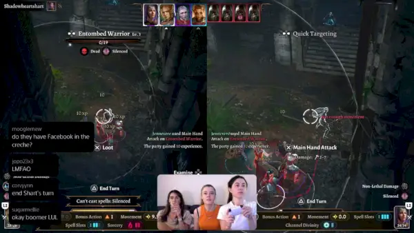 La plupart des acteurs principaux de « Baldur's Gate 3 » diffusent leur playthrough en direct