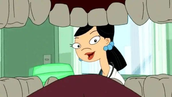 Ming-Na Wen kā Dr Ming-Na Wen. Dimants Phineas un Ferb