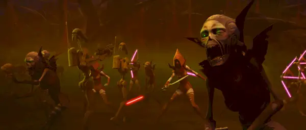 Zombie Nightsisters ve Star Wars: The Clone Wars