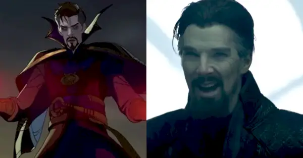 Evil Doctor Strange i What If...? och trailern för Multiverse of Madness.