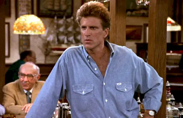 Sam Malone i Cheers tending bar