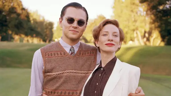 The Aviator'da Leonardo DiCaprio ve Cate Blanchette