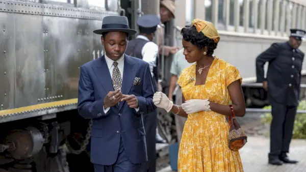 Jalyn Hall dans le rôle d'Emmett Till dans Till