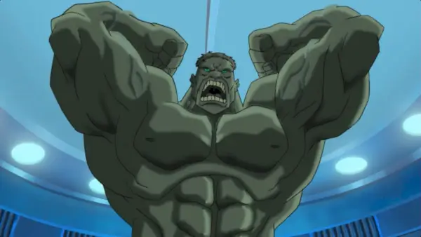 Hulk prestes a atacar