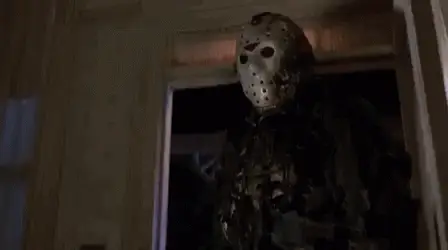 Jason vermoordt agressief in Friday the 13th VII: The New Blood