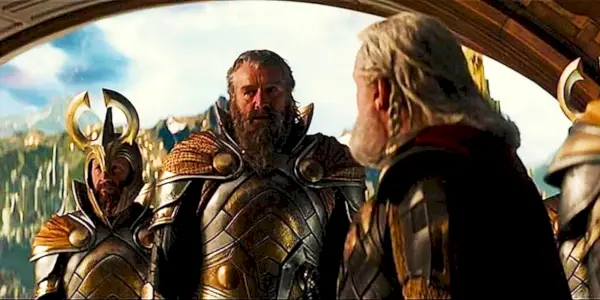 Clive Russell ako Tyr vo filme Thor: Temný svet