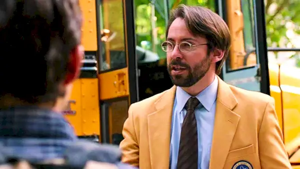 Martin Starr în rolul domnului Harrington în Spider-Man: Far From Home