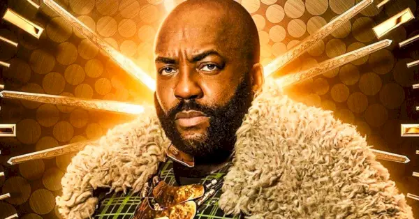 Deobia Oparei como pôster do personagem Boastful Loki