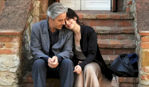 William Shimell et Juliette Binoche dans