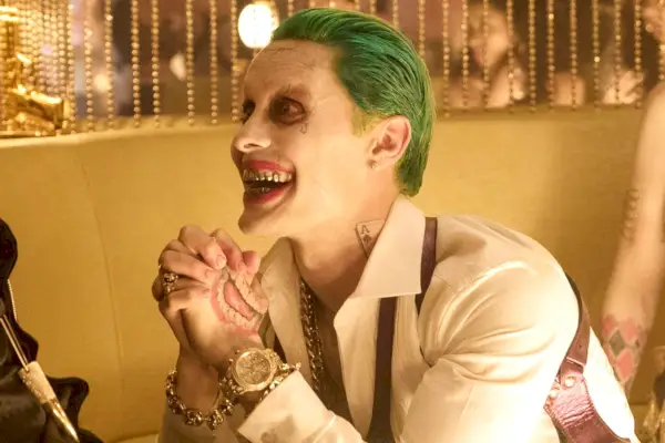 Jared Leto nel ruolo del Joker in Suicide Squad