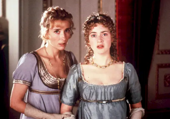 Elinor e Marianne Dashwood em Razão e Sensibilidade