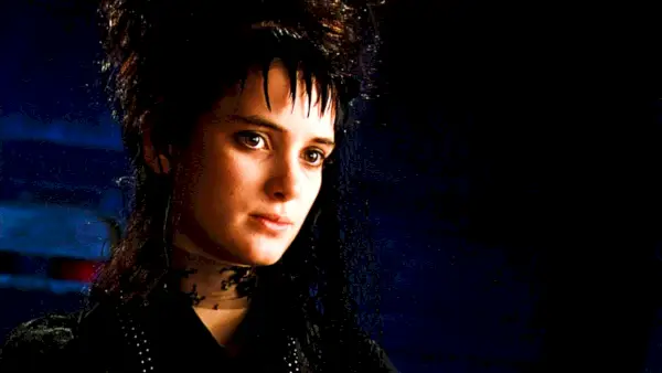 Winona Ryder Lydia Deetz szerepében a Beetlejuice-ban