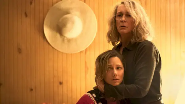 Jamie Lee Curtis och Judy Greer 2018