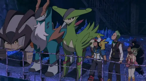 Los Pokémon legendarios apoyan a Ash