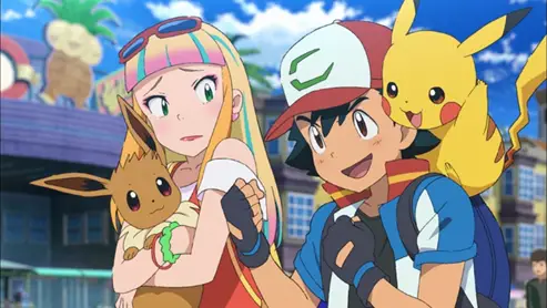 Ash, Pikachu și prietenii din filmul Pokémon