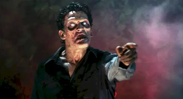 الرماد الميت في Evil Dead II