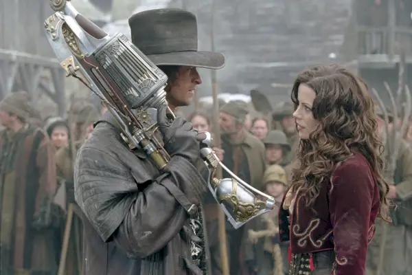 Hugh Jackman en Kate Beckinsale in Van Helsing