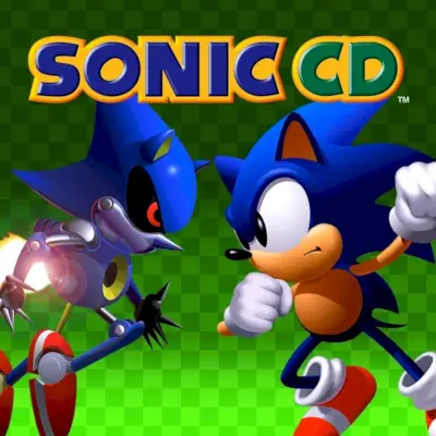 Metal Sonic, tal com va aparèixer al CD original de Sonic