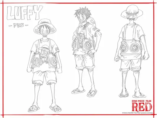 Aquí teniu tots els vestits magnífics per als pirates del barret de palla a 'One Piece: Red'